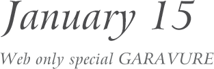 2021 January 01 Web only special GARAVURE